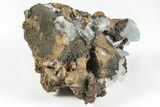 Blue Bladed Barite Crystal Clusters - Morocco #204055-1